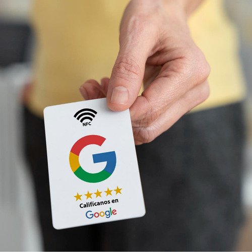 Pack Tarjeta Nfc Qr Google Y Tripadvisor