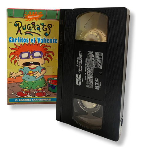 Carlitos El Valiente. Rugrats Película Vhs Segundo Uso, Esp