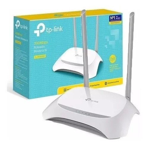 Router N Tp-link Dos Antenas 300mbps 