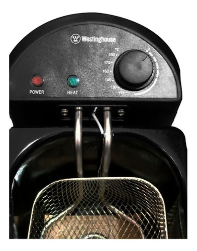 Freidora Electrica 3.5 Lts Aceite Profunda 2000 W Acero Inox