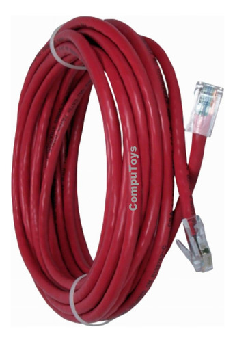 Zcrj05r Cable Red Utp Rj-45 Categoría 5e 5m Rojo Computoys