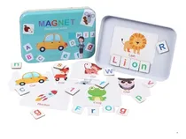 Comprar Juego Didactico Alfabeto Mayusculas Y Minusculas De  Madera