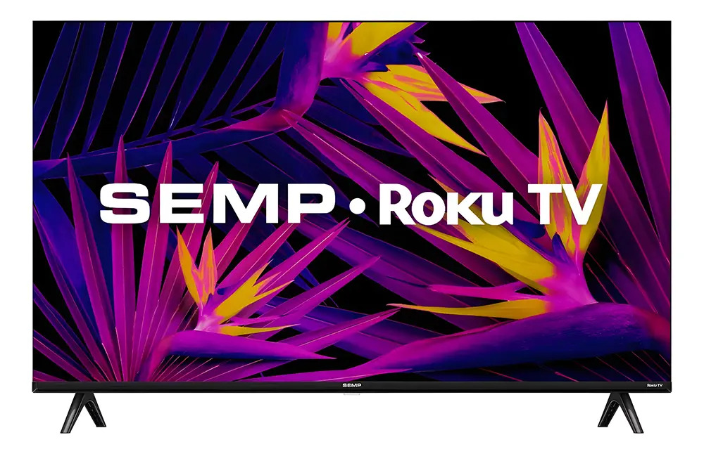 Smart Tv Semp 43 Polegadas Led Full Hd R6610 Wifi Roku Tv Google Assistente Dolby Audio 43r6610