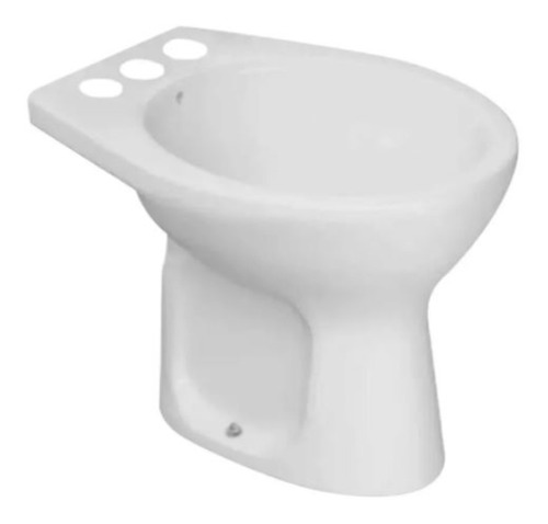 Bidet Deca Marajo 1 3 Agujeros Bide Loza Blanco Losa Baño