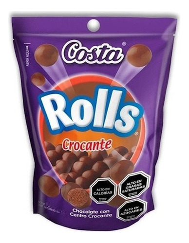 Chocolate Rolls Crocante Doypack