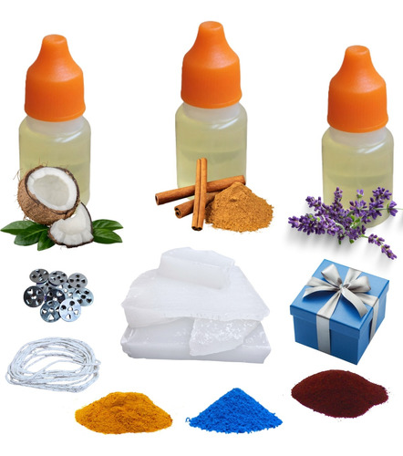 Pack Para Hacer Velas De Parafina: Aromáticas, Decorativas