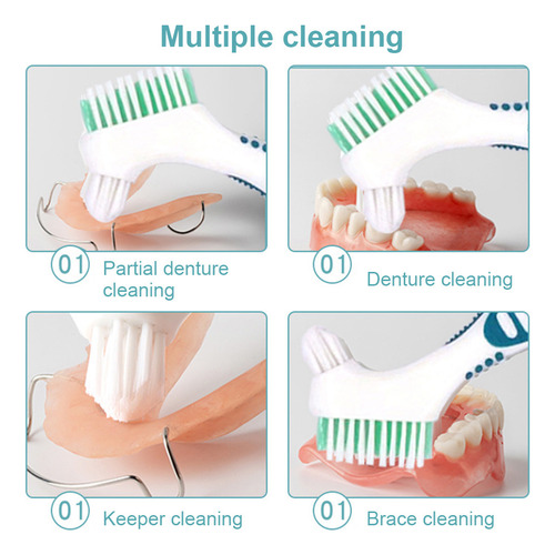 Cepillo De Dentadura Portátil Para Limpieza De Dientes Posti