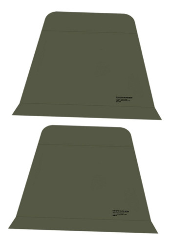 2x Paredes Laterales Del Dosel Paneles De Pared Verde