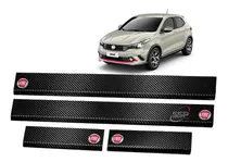 Comprar Cubre Zocalos Simil Carbono P\u002F Fiat Argo Accesorio