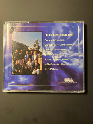 Juego Pc- Us Navy Fighters (cd-1994)