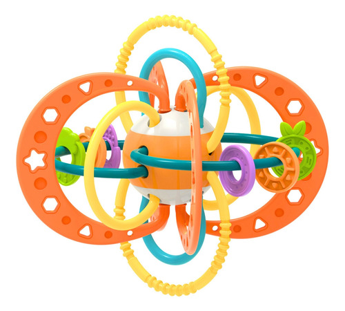 Bola Sensorial Bebê Mordedor Massageador Senseplay Maxi Baby