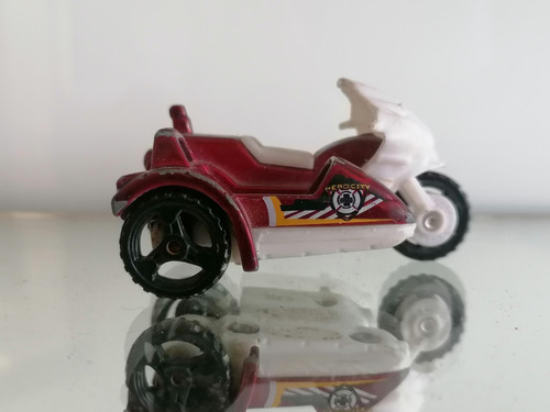 Cycle With Sidecar Marca Matchbox Escala 1:64 Aaprox