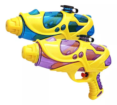 Uma Arma Colorida Da Mão Da Pistola Do Brinquedo Foto de Stock
