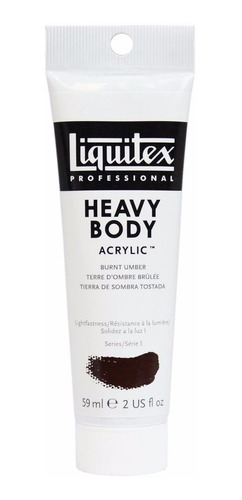 Tinta Acrílica Profissional Liquitex 128 Burnt Umber S1 59ml