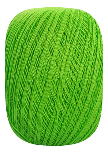 Linha Cléa 1000m 151g Kit 5und Círculo Crochê Tricô Colorida Cor Verde Cítrico - 5947