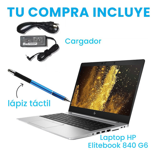 Laptop Hp Elitebook Táctil Core I5 8th 32gb Ram 1tb Ssd (Reacondicionado)