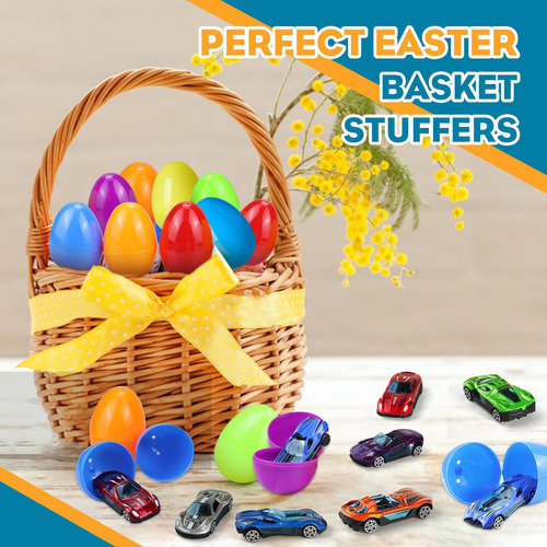 Huevos De Pascua Letapapa Con Coches Fundidos A Presión Para