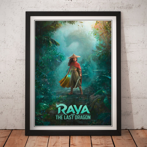 Cuadro Peliculas - Raya - Disney Movie Poster 