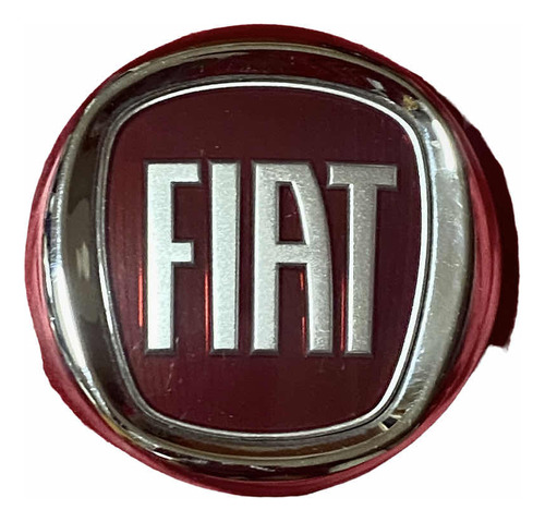 Insignia Emblema Fiat Rojo 100173705
