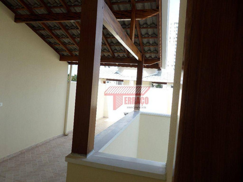 Cobertura Com 2 Dormitórios À Venda, 47 M² Por R$ 350.000 - Vila Pires - Santo André/sp - Co0730
