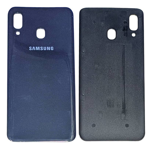 Tapa Trasera Samsung A20 Azul Oscuro