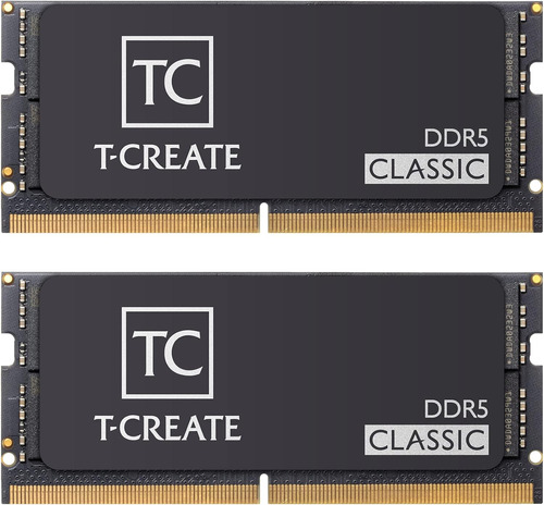 Memorias Ram Teamgroup T-create, 64gb, Ddr5 5200mhz, Sodimm