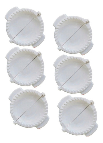 Pack 6 Molde Empanada 18cm Moldes Para Hacer Empanadas