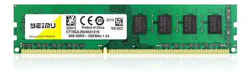 Memoria Ram Ddr3 8gb 1333 Mhz Desktop Pc3-10600s Cl9 240pin