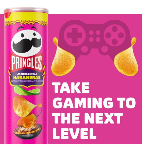 Papas Fritas Pringles Habanero 158 G