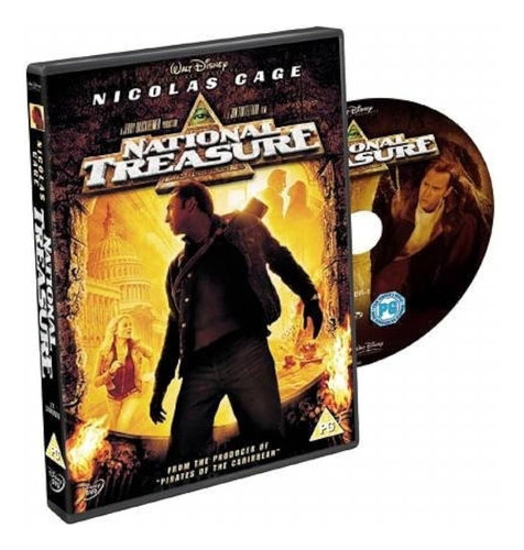 Tesoro Nacional Pelicula Dvd Original Nicolas Cage