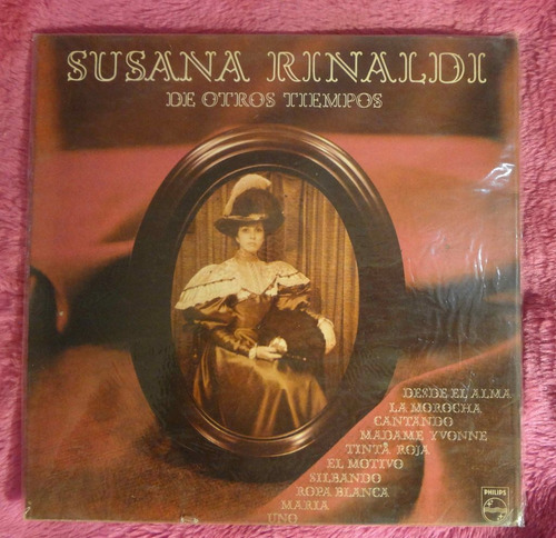 Susana Rinaldi De Otros Tiempos Vinilo Lp