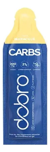 Gel Carbs Dobro Sem Cafeina - 30g Sabor Maracujá