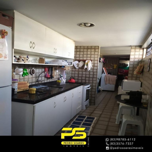 (oportunidade) Apartamento Com 3 Dormitórios À Venda, 142 M² Por R$ 350.000 - Intermares - Cabedelo/pb - Ap4323