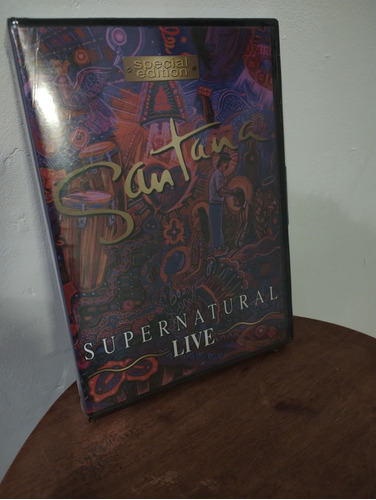 Santana Supernatural Live Dvd Sellado Nacional