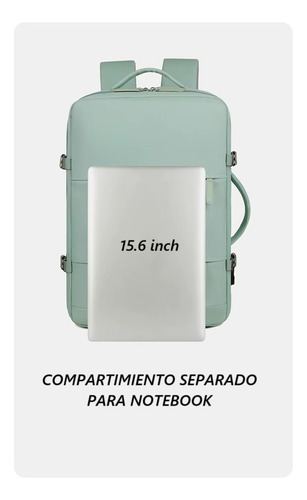 Mochila De Viaje Para Cabina De Avion Multiuso Con Usb