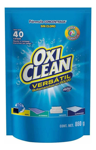 Quitamanchas En Polvo Oxiclean 860g