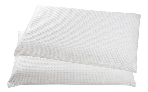 Imagen 1 de 4 de Combo Dos Almohadas Serta V600 80x40 Espuma Viscoelastica