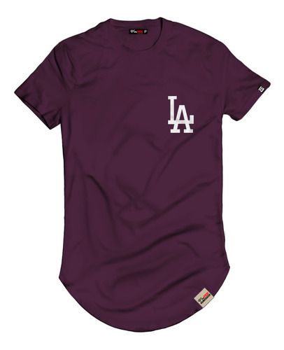 Imagem 6 de 10 de Camisa Camiseta Longline La Blusa Longa Manga Curta
