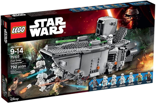 Lego Star Wars First Order Transporter (usado)