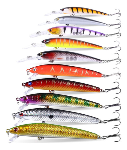 Fishing Lures Set Hard Sinking Fishing Lures With Tackle Box