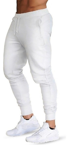 Pants Jogger Hombre Gym Slim Entubado Deportivo Moda Deporte