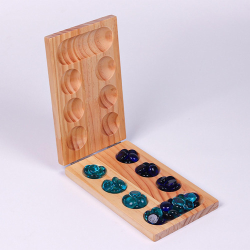 V Juegos Familiares De Madera, Juego De Mesa Mancala, Juego