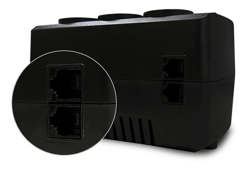 Estabilizador De Tension Trv Powersafe 3i 6tomas/rj45/1000w