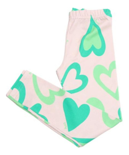 Calza Legging Corazones Pop Tik Tik Infantil Nena 