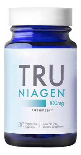 True Niagen 100mg Potenciador Nad Anti Envejecimiento 30caps