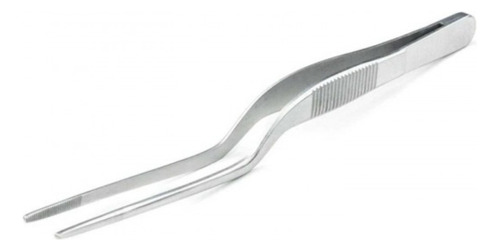 Pinza Garnish Curva 14cm Acero Inoxidable Tienda Caracas