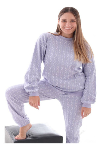 Pijama Invierno Mujer Manga Larga Pantalon Yacard Ms 426m