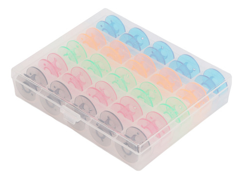 Bobinas De Plástico Para Máquina De Coser Bobbin Winder, Col