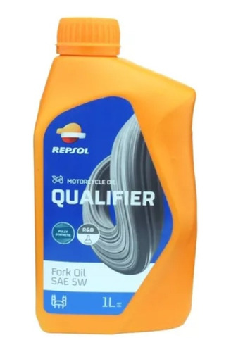 1l Óleo Suspensão Fork Oil Repsol 5w 100% Sintético