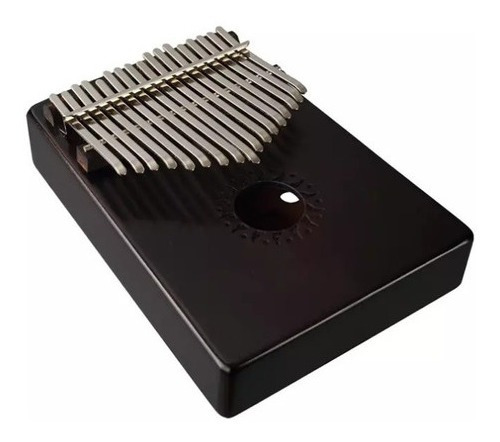 Kalimba Walter Profesional Madera Negra 17 Notas Acero Cuota